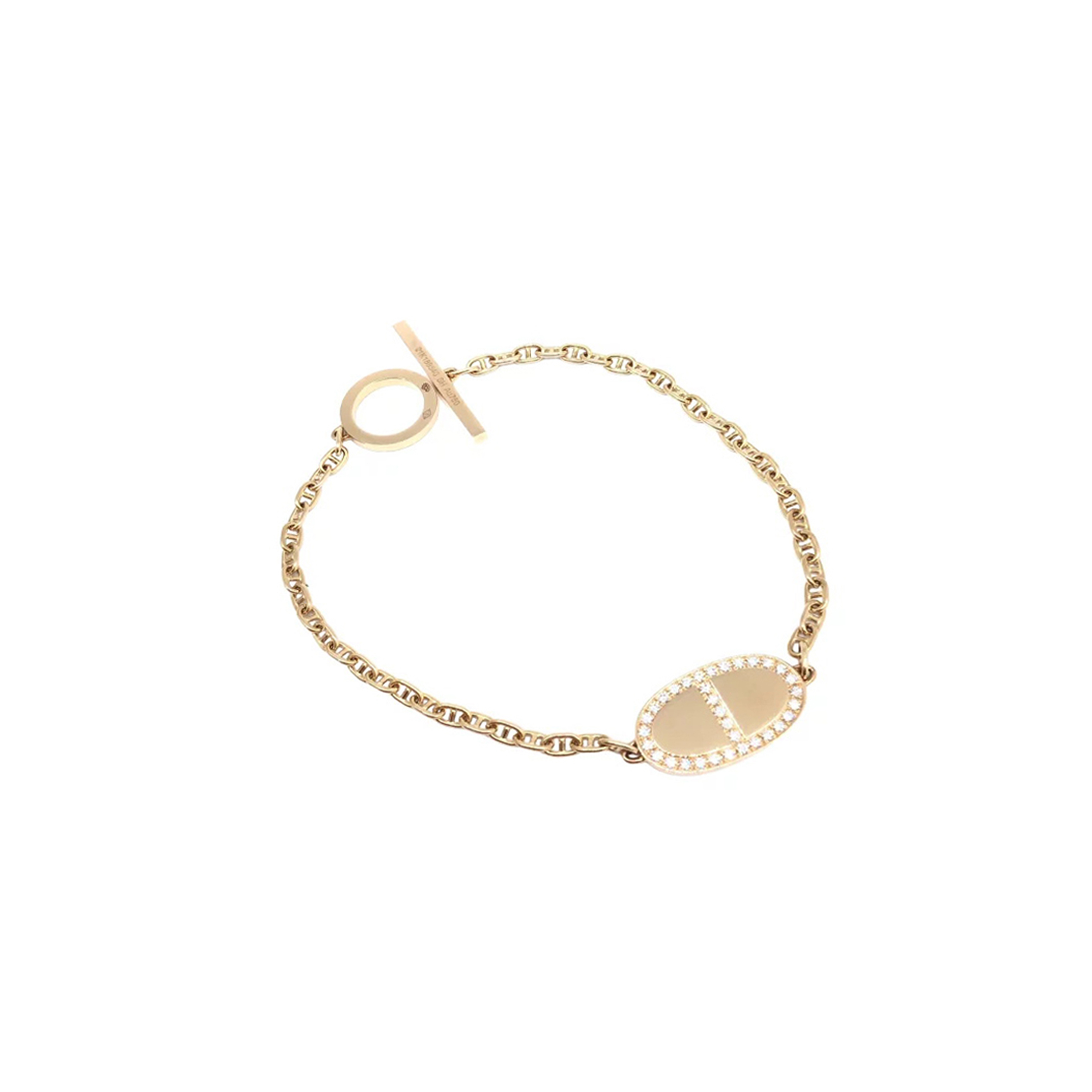 h**mes farandole k18pg Di*m*nd bracelet